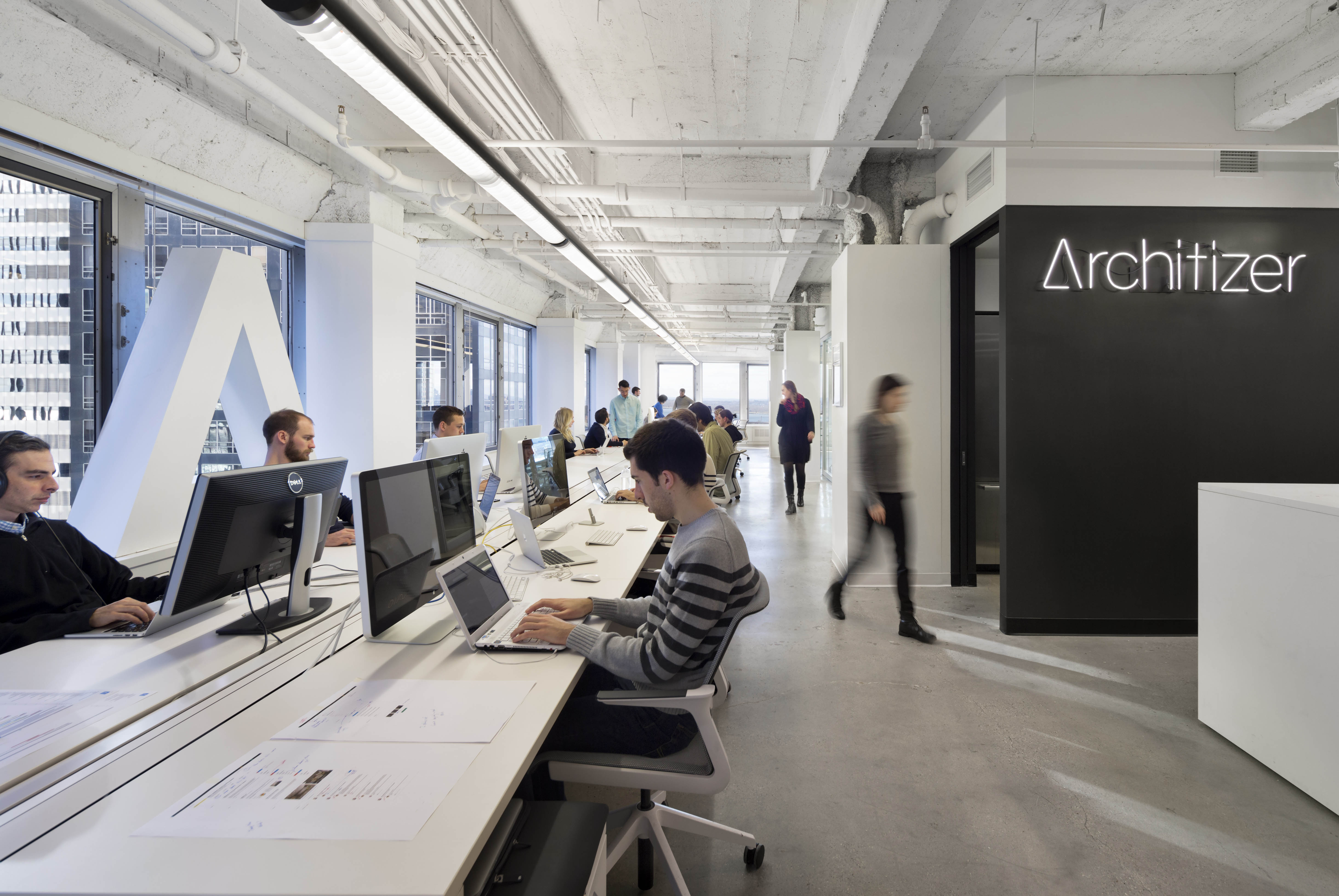 A photo of Architizer's office